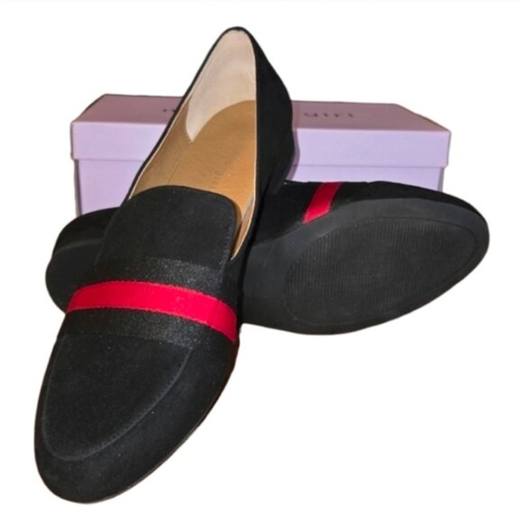 Madden Girl Shoes - NWT Madden Girl Sabela Slip On Block Heel Tailored Flats/Loafers